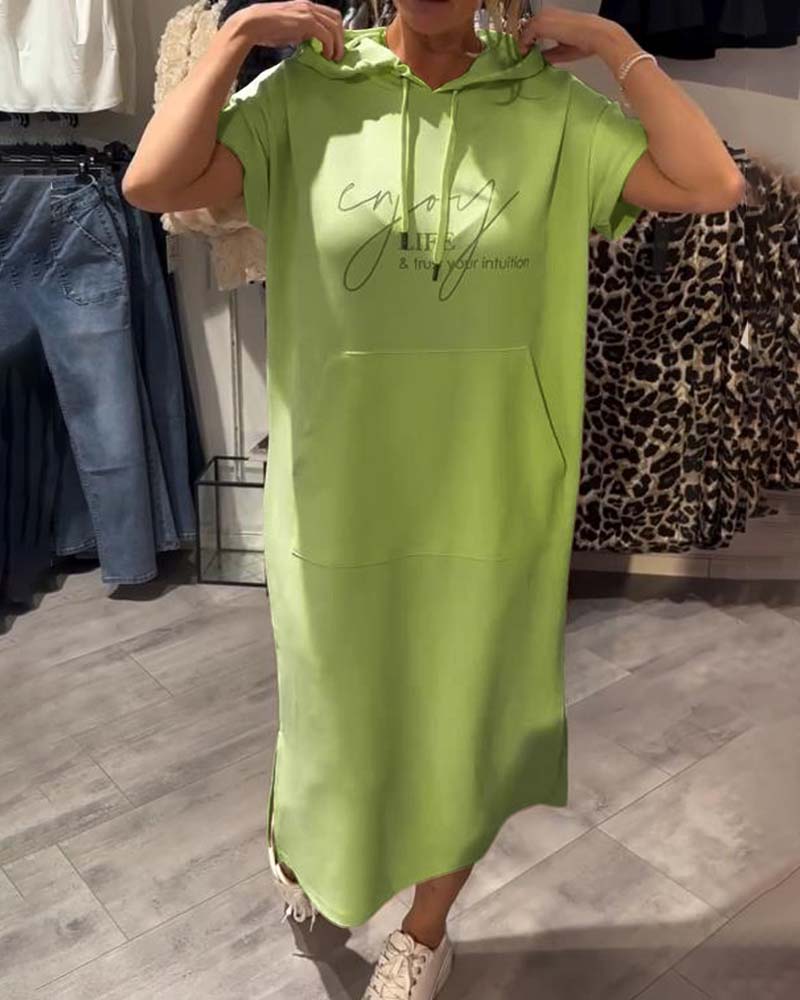 Lola™ | Jurk met capuchon voor comfort en zelfvertrouwen