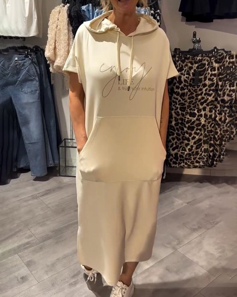 Lola™ | Jurk met capuchon voor comfort en zelfvertrouwen