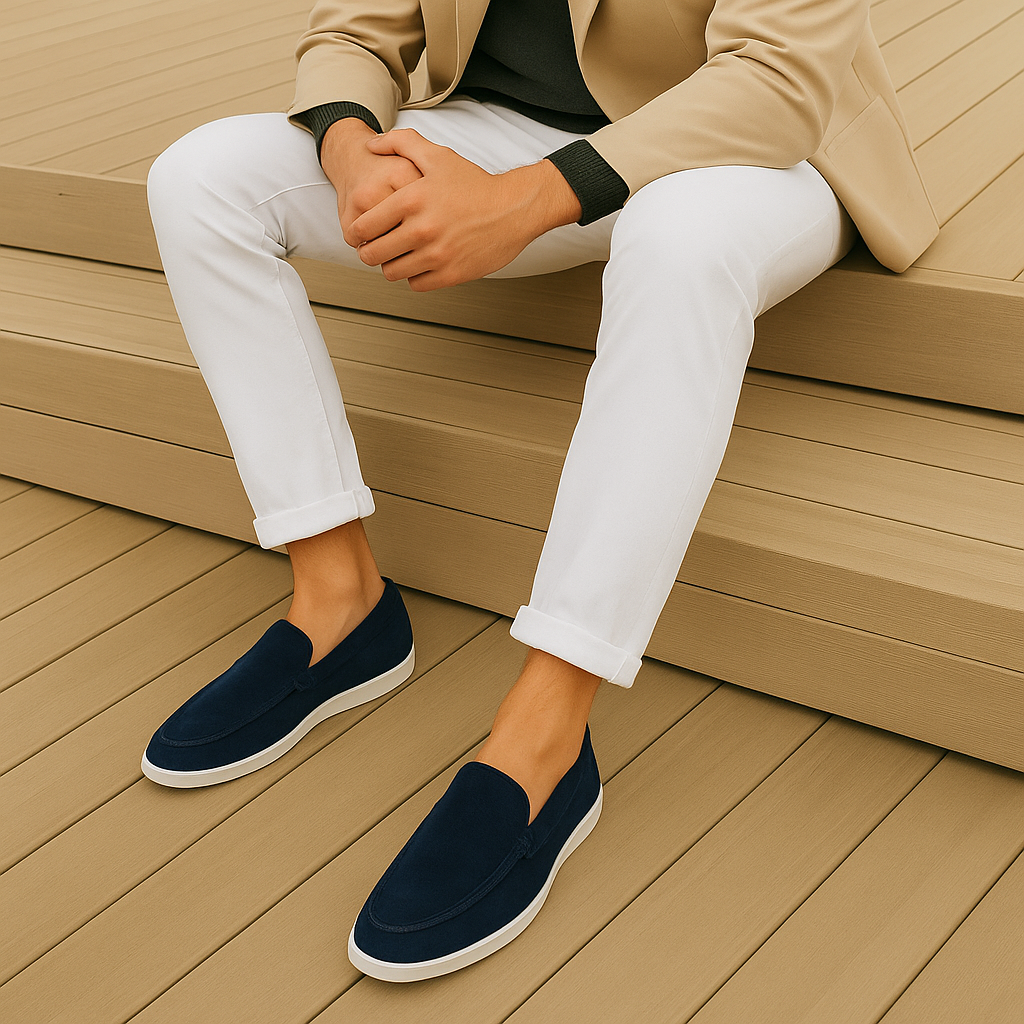 Giovanni™ - Elegante suède loafers