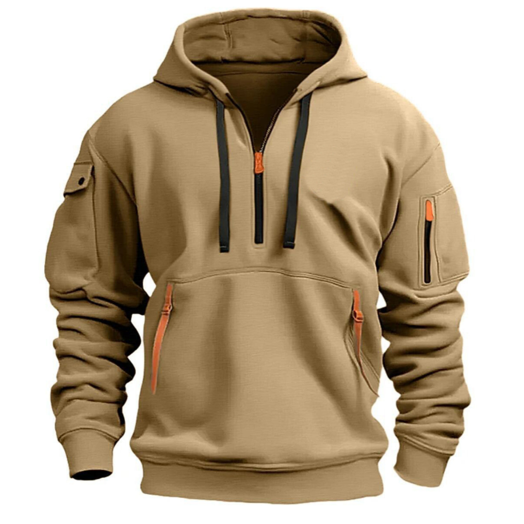 Arne - Buitenhoodie met kap