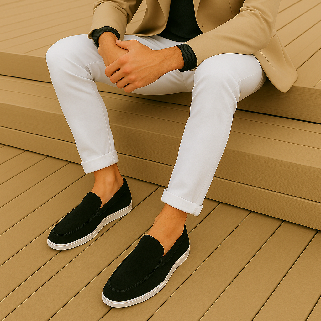 Giovanni™ - Elegante suède loafers