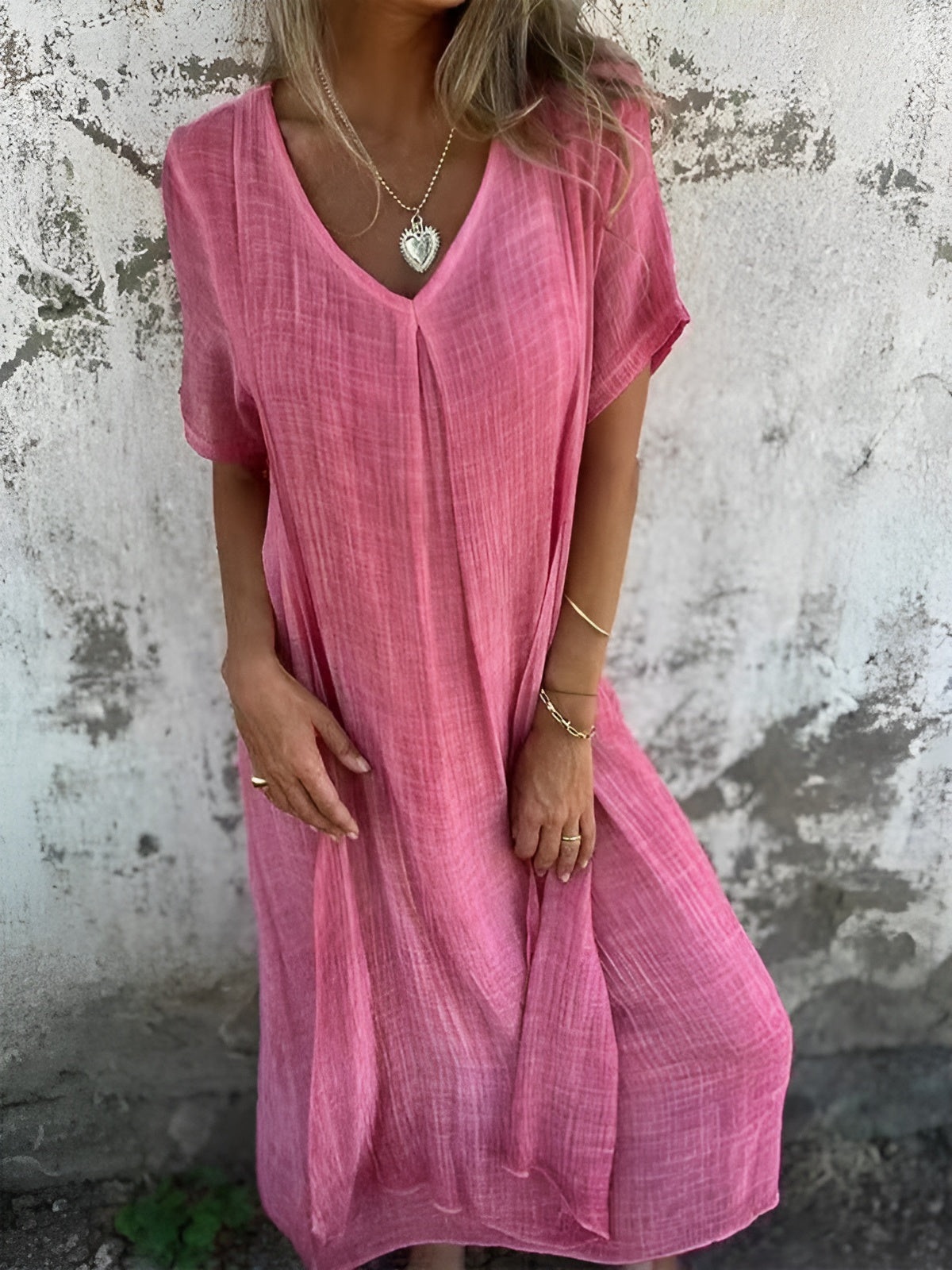 Nelly™ | Comfortabele jurk met V-hals