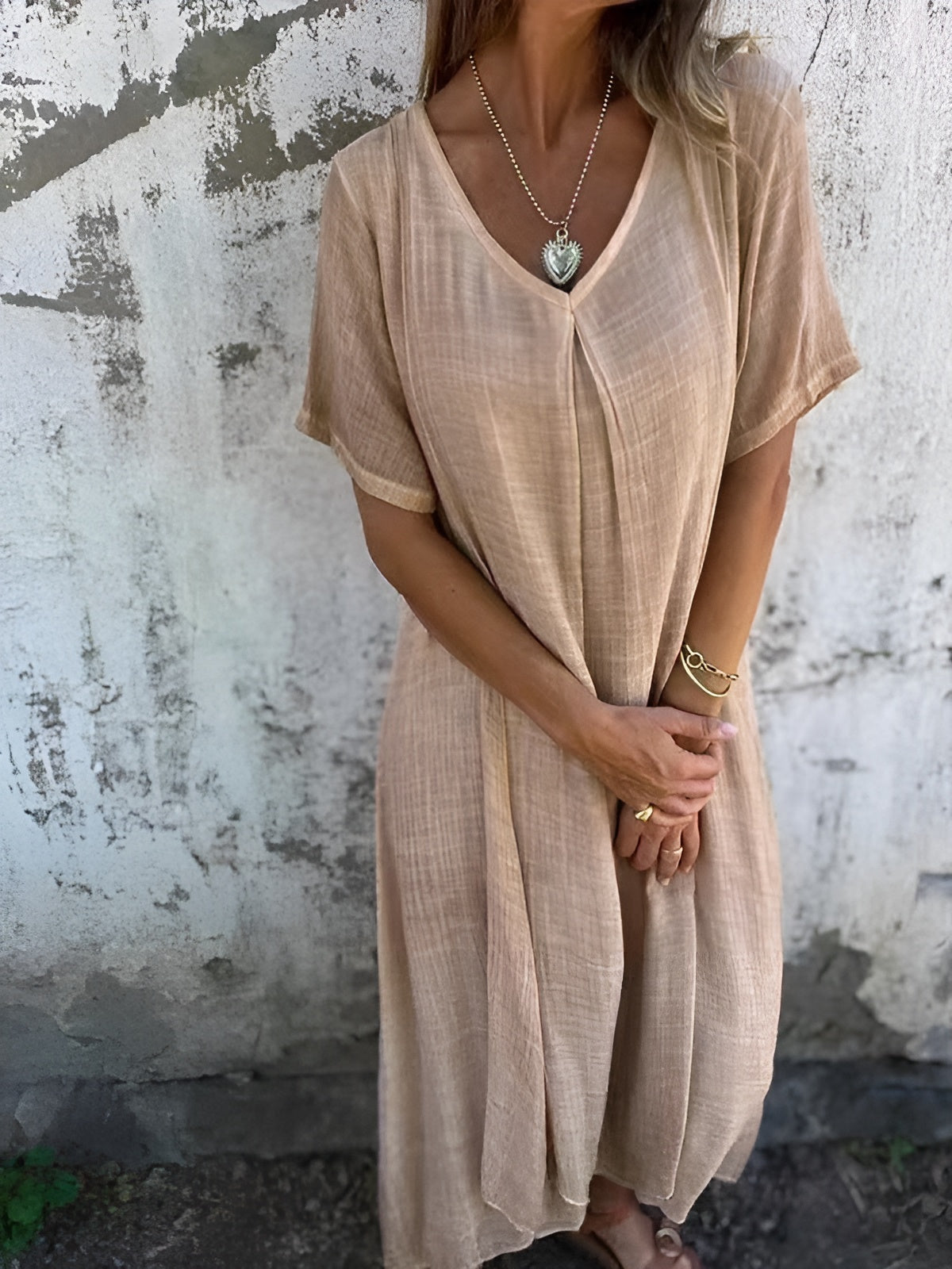 Nelly™ | Comfortabele jurk met V-hals