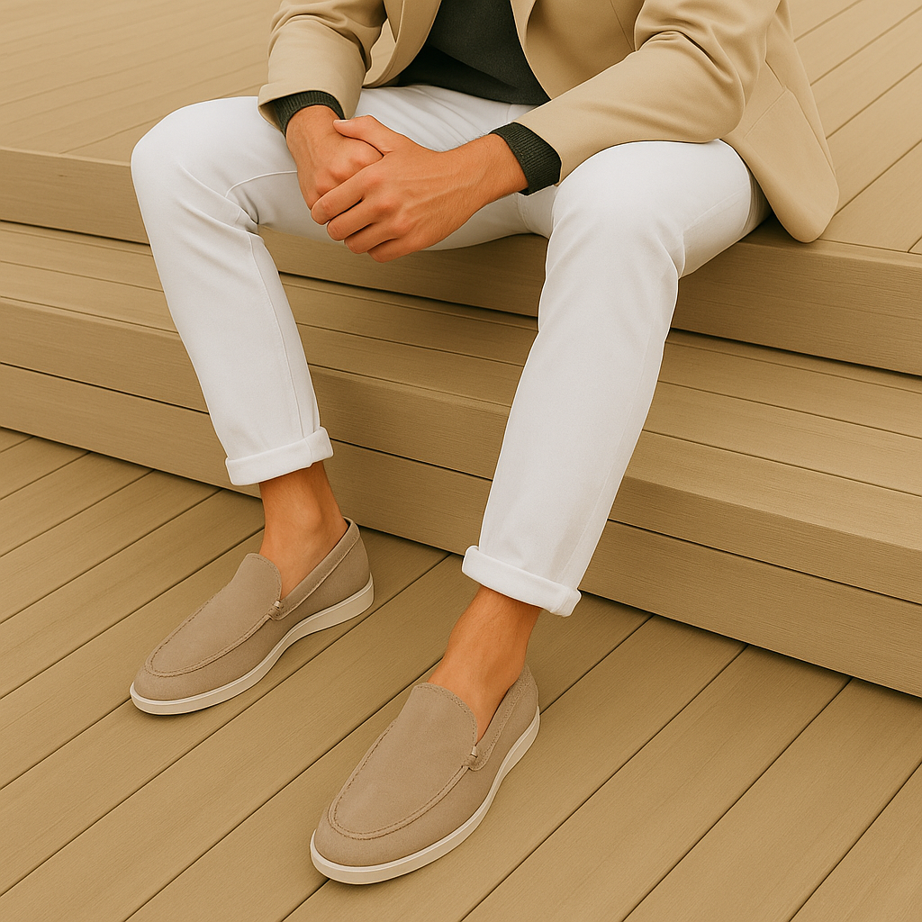 Giovanni™ - Elegante suède loafers