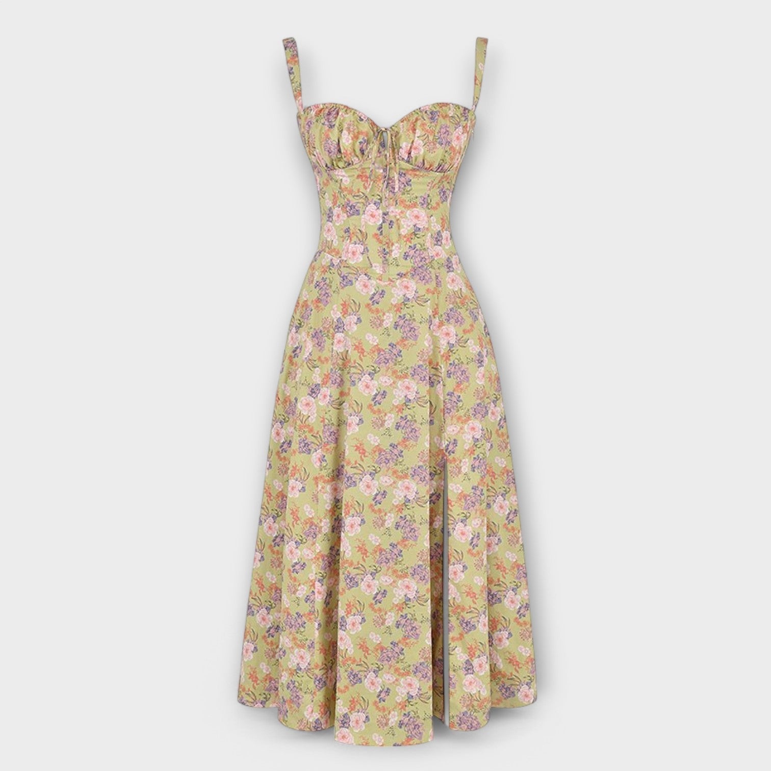 Kiana | Korset Midi-jurk