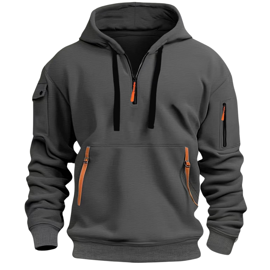 Arne - Buitenhoodie met kap