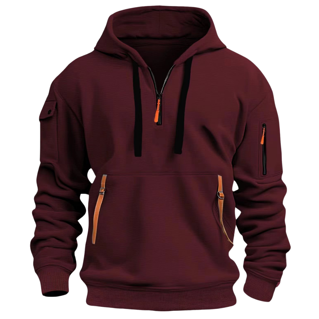 Arne - Buitenhoodie met kap
