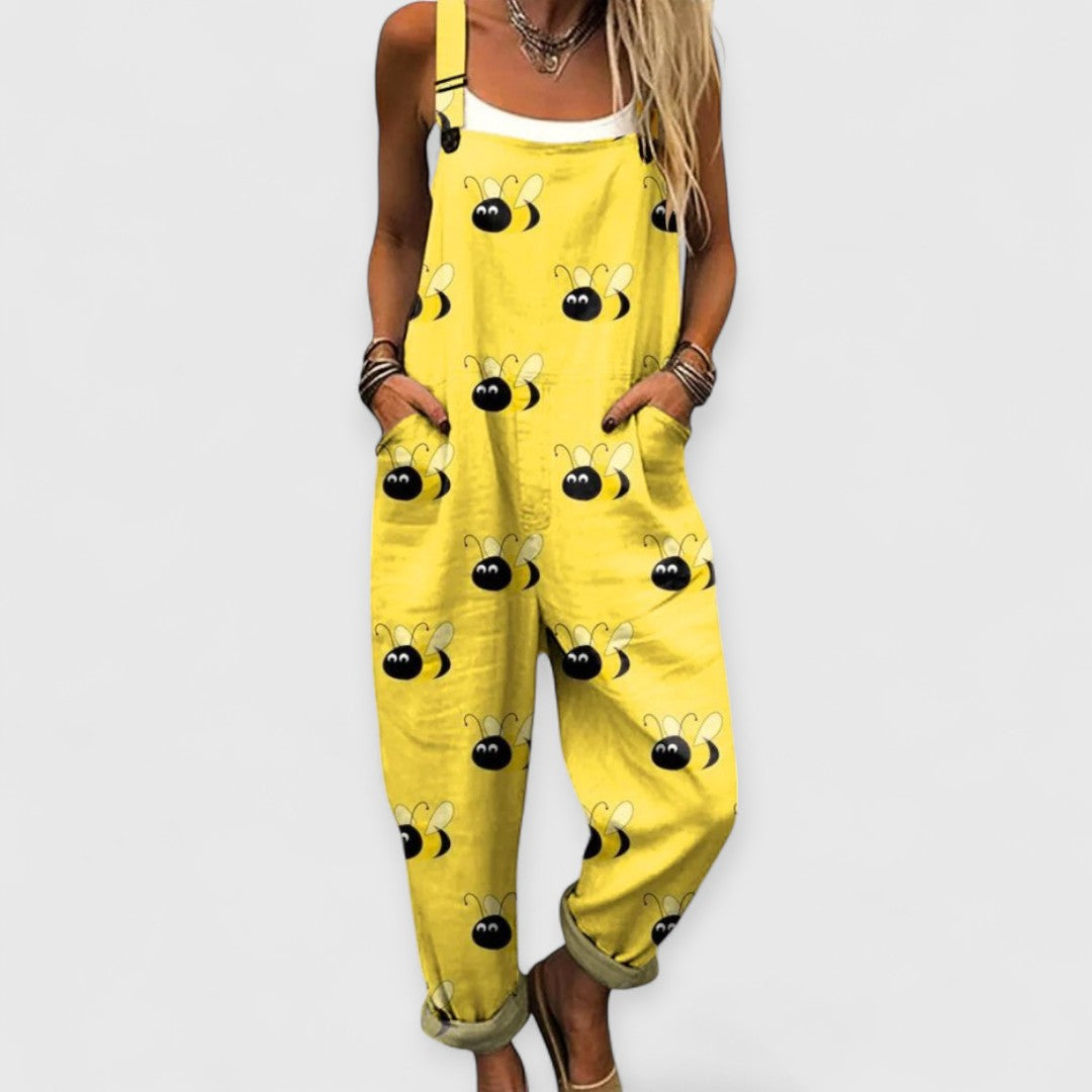 Willow | Dames Jumpsuit met Wijde Pijpen