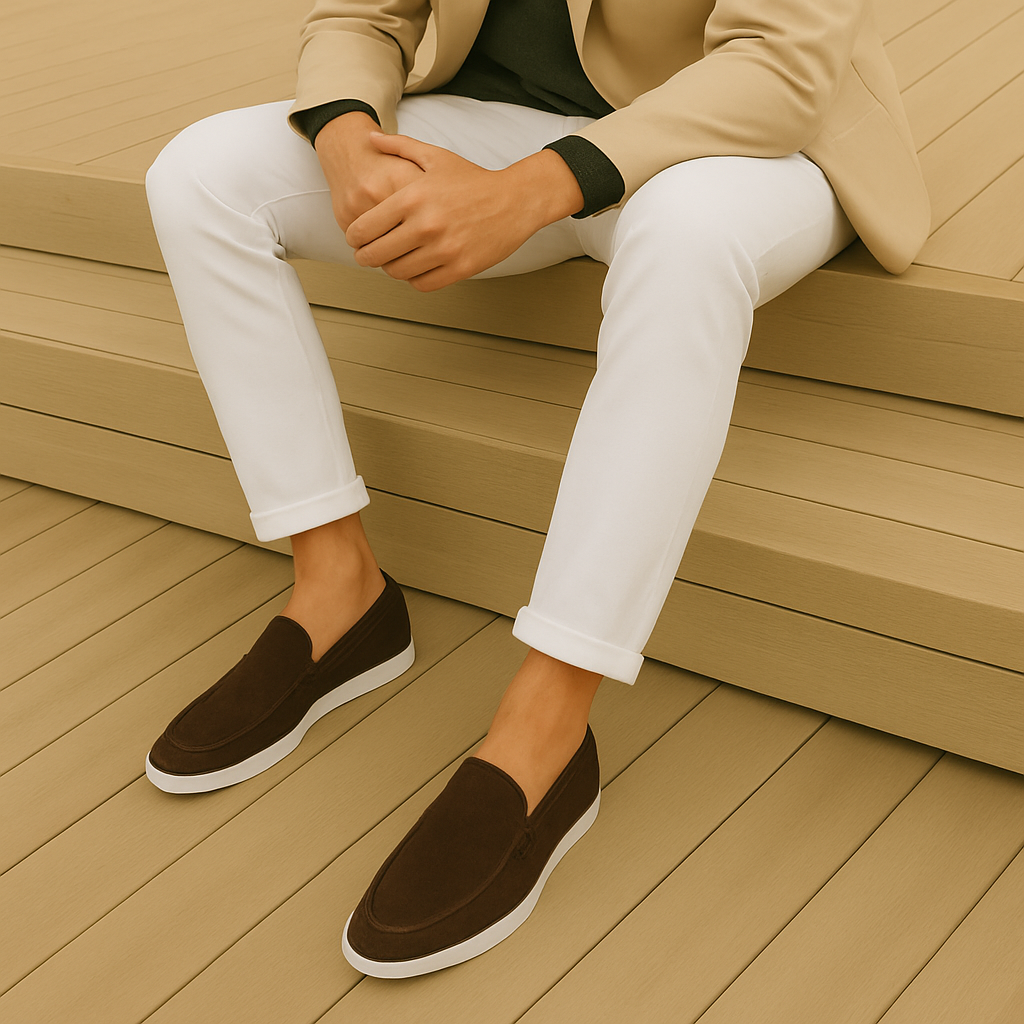 Giovanni™ - Elegante suède loafers