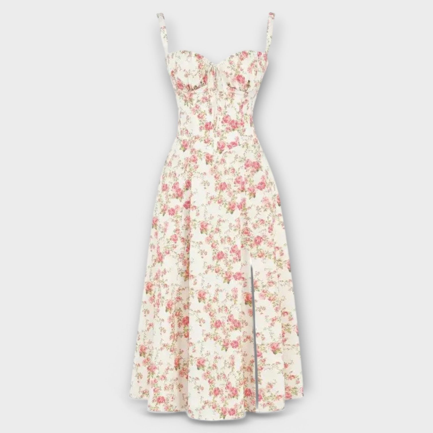 Kiana | Korset Midi-jurk